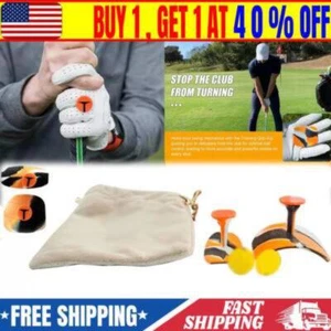 T Grip Golfhilfe, Golfschwungtrainer und Golftrainingshilfe - Bild 1 von 11