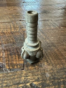 Barbed Iron Air Hose End Connector Coupler Coupling 5.5" - 2 Claw Adapter Dixon - Picture 1 of 5