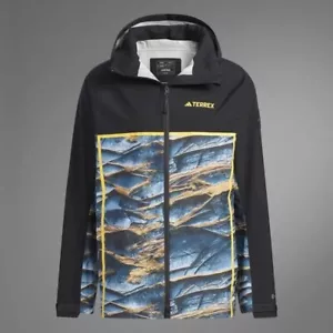 Adidas Terrex National Geographic RAIN.RDY Giacca Impermeabile IC1979 Uomo Taglia - Foto 1 di 7