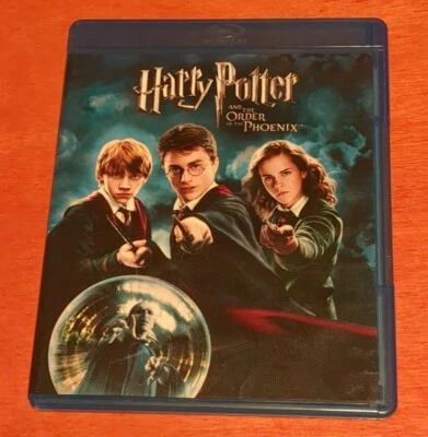 Harry Potter And The Order Of The Phoenix Blu-ray Daniel Radcliffe  Alan Rickman - Image 1 of 4