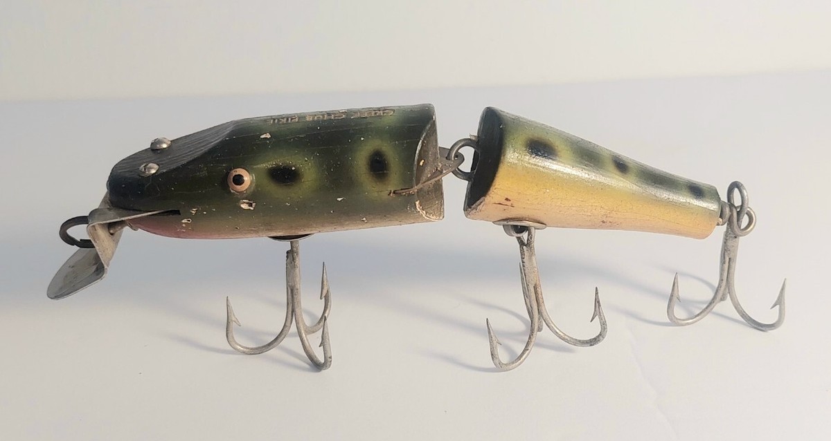 オールドルアー Creek Chub Wee Dee Frog Finish