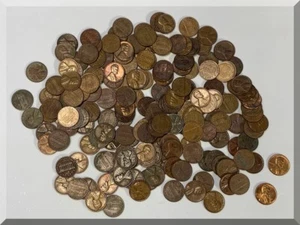 VINTAGE 1960 LINCOLN MEMORIAL 1¢ PENNIES COPPER CENTS 1960P 1960D FREE SHIPPING - Picture 1 of 11
