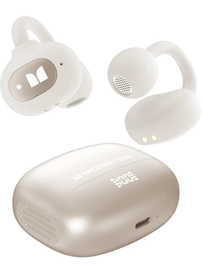 Monster Open Ear AC339 Headphones, Bluetooth 6.0 Earphones Stereo Sound 40 Hours - Image 1 of 1