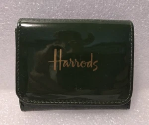 NWOT Harrod’s Green Pop PVC Small Coin Purse Wallet Snap Closure  - Picture 1 of 9
