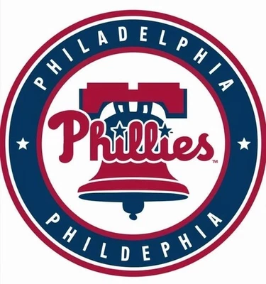 Imán de coche Philadelphia Phillies MLB béisbol troquelado laminado Foto 1 de 3