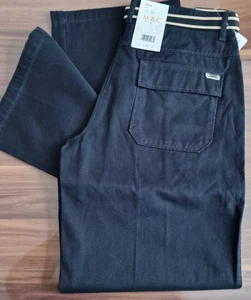 MAC Jeans W36/L30 Coulotte REA BELT blue Baumwolle Sommer NEU - Bild 1 von 5