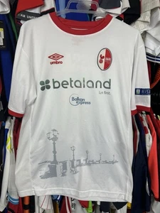 SSC BARI 2016 2017 Cassani #6 Match Worn FOOTBALL SHIRT Soccer Jersey Umbro L  - Picture 1 of 9