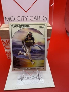 2023 Topps X Bob Ross La alegría del béisbol #31 Fernando Tatis Jr Padres - Imagen 1 de 2