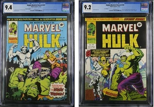MIGHTY WORLD OF MARVEL #197 (CGC 9.4) & #198 (CGC 9.2) 1st WOLVERINE in UK COMIC - Bild 1 von 5