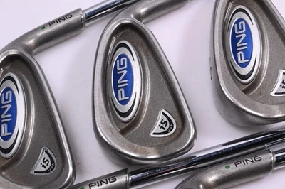 Ping i5 Irons / 4-9i / Green Dot / Regular Flex Ping Cushin Shafts - Image 1 of 4