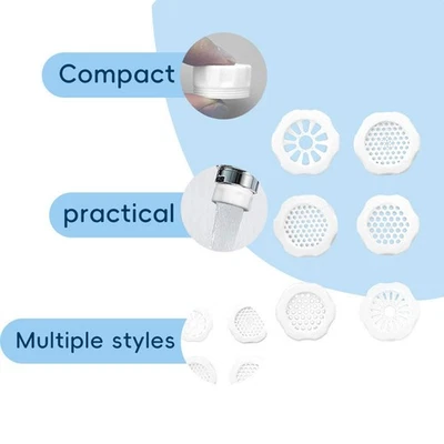 6x Faucet Filters Compact Sturdy Universal Replacement for Home Sink Kitchen - Image 1 of 4