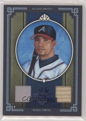 2005 Donruss Diamond Kings Blue Framed Materials /50 Rafael Furcal #18 - Image 1 of 2