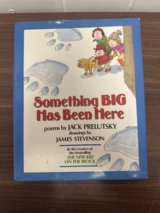 Something Big Has Been Here By Jack Prelutsky Book Juvenile Fiction Very Good - Picture 1 of 3