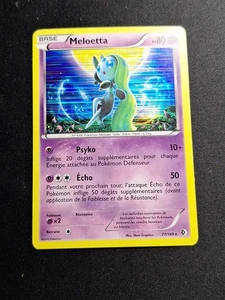 Meloetta 77/149 Holo NB Frontières Franchies Carte Pokémon FR - Picture 1 of 12