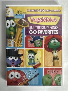 New! VeggieTales: All the Silly Songs 60 Favorites (DVD 2020) Sealed - Picture 1 of 2
