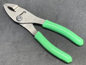 NEW! Snap-on Tools Hi-Viz GREEN 46ACF Talon Grip Slip-joint Pliers - Bild 1 von 6