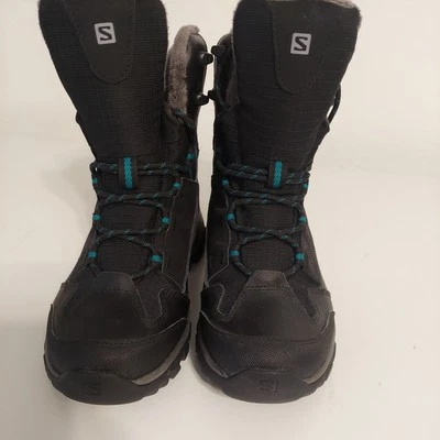 Salomon Chalten Thinsulate Climashield  Women's Sz 6.0 Black Boot EX CONDITION!! - Image 1 of 4