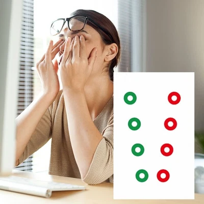 Binocular Autonomous Convergence Divergence Vision Train Cards Myopia Amblyopia - Image 1 of 4