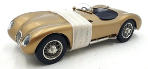 CMC 1/18 Scale Diecast M-214 TC Jaguar C-Type Techno Classica 2020 Special Gold - Picture 1 of 6