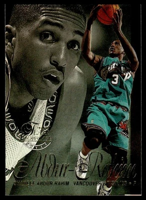 1996-97 Flair Showcase Row 2 Shareef Abdur-Rahim Rookie Vancouver Grizzlies #29 - Image 1 of 2