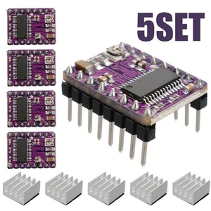 Reliable 5PCS DRV8825 Stepper Motor Driver for High Speed Applications - Zdjęcie 1 z 12