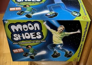 Scarpe Big Time Moon scarpe rimbalzanti mini trampolini per i piedi vintage 1989 - Foto 1 di 4