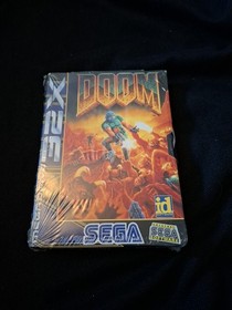 DOOM SEGA Megadrive 32X Factory Sealed New.