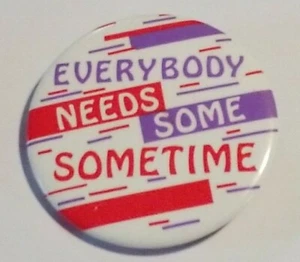 Collectible 1.75" Vintage KALAN #221 Button Pinback Funny Humorous Laughs Jokes - Picture 1 of 7