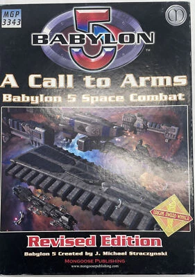 Mongoose MGP 3343 Babylon 5: A Call To Arms ~ Space Combat Edición Revisada *LEER Foto 1 de 4
