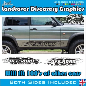 LANDROVER Discovery 4x4 Off Road Side Stripes Decals Stickers Graphics 022 - Picture 1 of 5