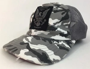 HARLEY-DAVIDSON MOTORCYCLES Camo Eagle Cap Hat Adjustable - Picture 1 of 11