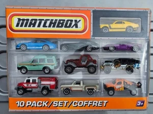 MATCHBOX 2010 COLLECTOR 10 PACK CARS NEAR MINT VHTF SEALED UNOPENED BOX GOOD - Picture 1 of 5