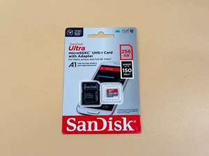 BRAND NEW SanDisk 256GB ULTRA microSDXC UHS-I Memory Card with Adapter - Picture 1 of 1