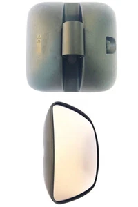 2x Espejo retrovisor exterior gran angular 195x195 camión DAF Renault Volvo ø18-28 R300 E20 - Imagen 1 de 12