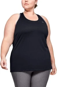 Camiseta sin mangas Under Armour L6648 Active negra para mujer talla grande 1X - Imagen 1 de 5