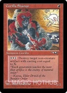 MTG - GORILLA SHAMAN (Facing Right) - Alliances (C) - Picture 1 of 1