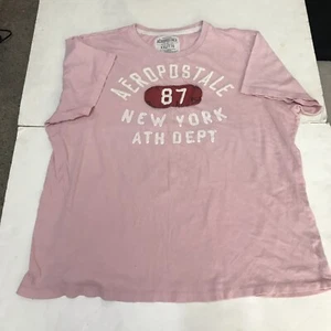 Aeropostale T-shirt Size XXL Pink Short Sleeves 3484 - Picture 1 of 8
