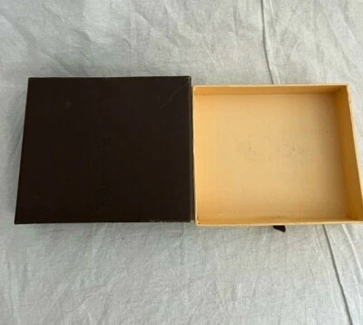 Auténtico Louis Vuitton Caja de Regalo Vacía Almacenamiento Cajón Deslizante 6" x 5" x 1.5" Foto 1 de 4