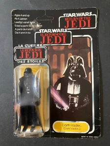 Star Wars ROTJ 1983 Palitoy Darth Vader ,Tri - Logo in pack - Picture 1 of 5