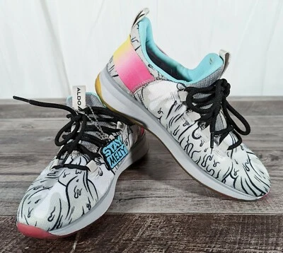 Aldo Buff Monster Sneaker "Stay Melty" Ice Cream Shoes Women's Size 5 - Image 1 of 4
