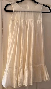 Antique Girls' Edwardian Cotton Dress Slip ZZ354 - Picture 1 of 5