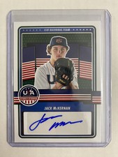 2023 Stars & Stripes Jack McKernan 15U National Team USA Signatures Auto