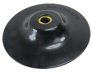 Almohadilla de respaldo de plástico negro Makita 7430258 5" (NOS) NUEVA SIN CAJA - Imagen 1 de 8