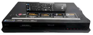 LG LRH-890 HDD/DVD Recorder 250GB HDD HDMI 1080 Up-Conversion W/Remote Control - Picture 1 of 14