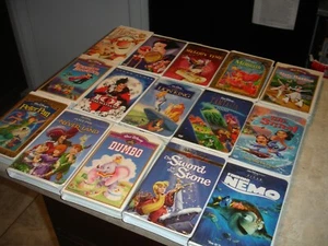 Disney & Dreamworks VHS Movies LOT OF 24 - Picture 1 of 2