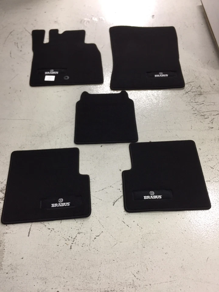 NEW Brabus Floor mats G CLASS 463 Or 4x4 2002-2017 FRONT & REAR GENUINE - Image 1 of 4