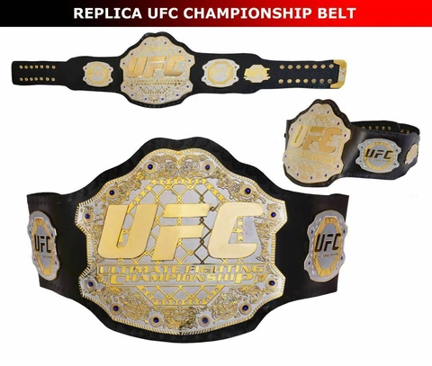 UFC Championship Belt Ultimate Fighting Replica Belts 50" Dual Colors Handmade Cover