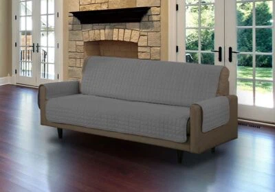 Стеганая мебель протектор микрозамша домашних животных собак диван, двухместный стул чехол - Изображение 1 из 4