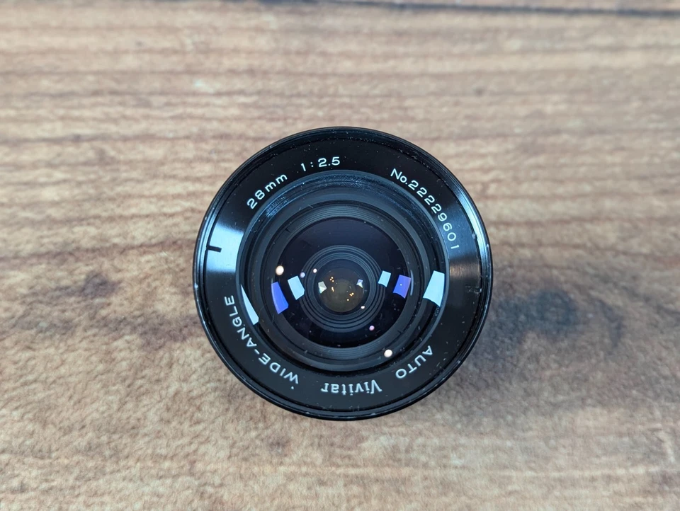 Vivitar Auto Wide Angle 28Mm 1:2.5 - Lens Konica Ar Mount 22229601 - Image 1 of 4