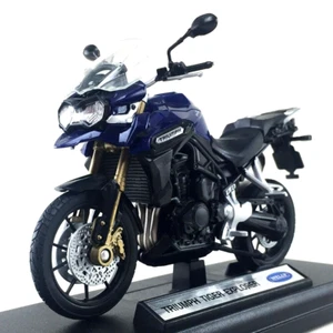 Triumph TIGER EXPLORER Die-Cast Motorcycle Mode 1:18 Scale WELLY Collection Toy - Picture 1 of 12